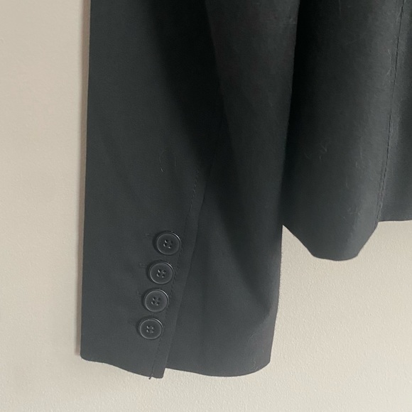 NY & Co Black Blazer, button closure, size 10 - Picture 6 of 9